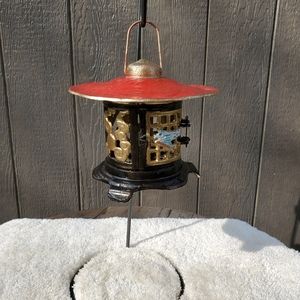 Antique Metal Japanese lanter